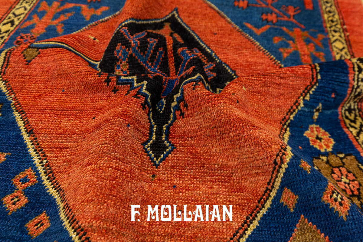 Tapis Bakhshaish Champ Bleu Ciel n°:793010